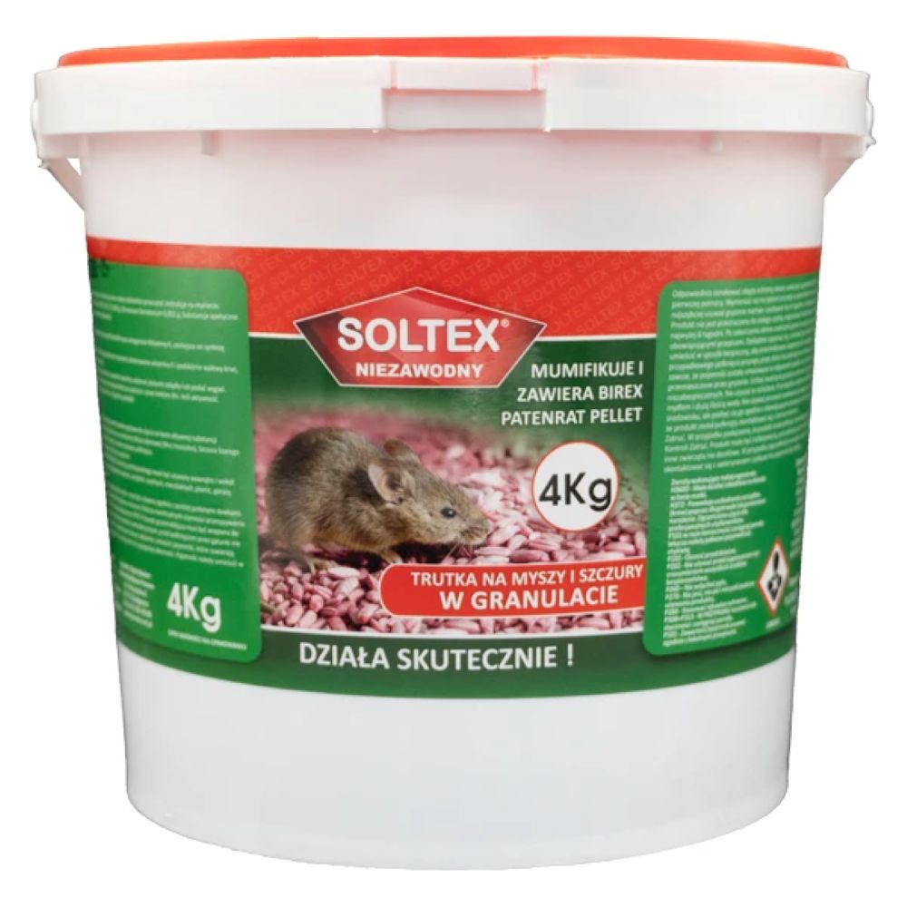 GRANULAT NA MYSZY I SZCZURY 4KG SOLTEX