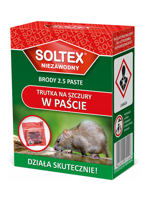 PASTA NA MYSZY I SZCZURY  150G SOLTEX