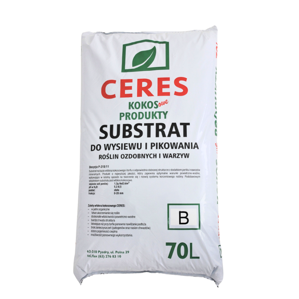 SUBSTRAT CERES DO WYSIEWU I PIKOWANIA B 70L