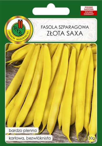 FASOLA SZPARAGOWA ZŁOTA SAXA (30G)