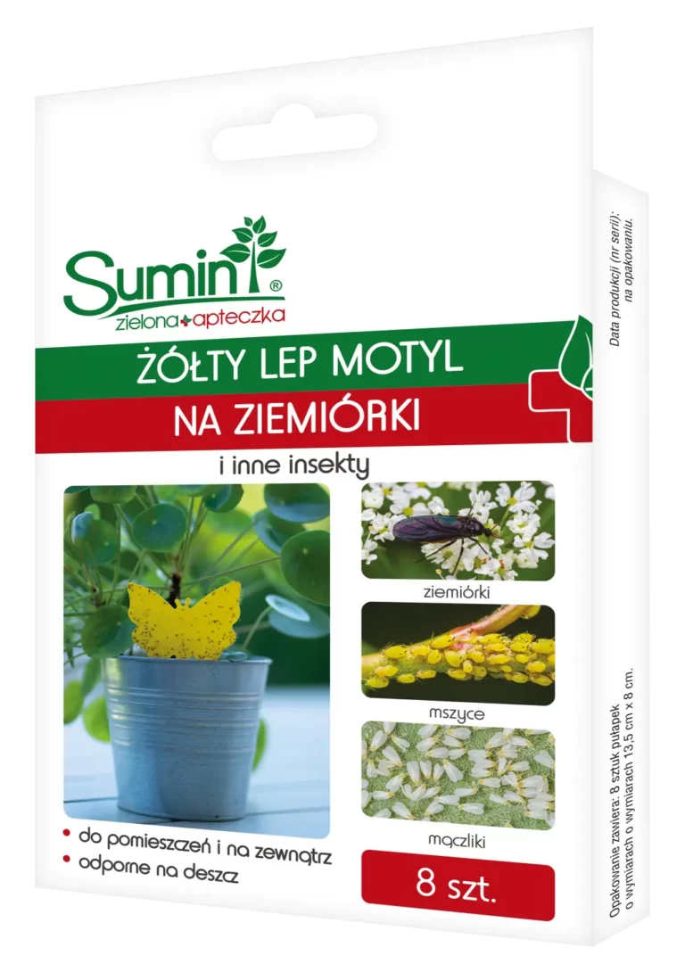 LEP NA ZIEMlÓRKI MOTYL 8szt SUMIN
