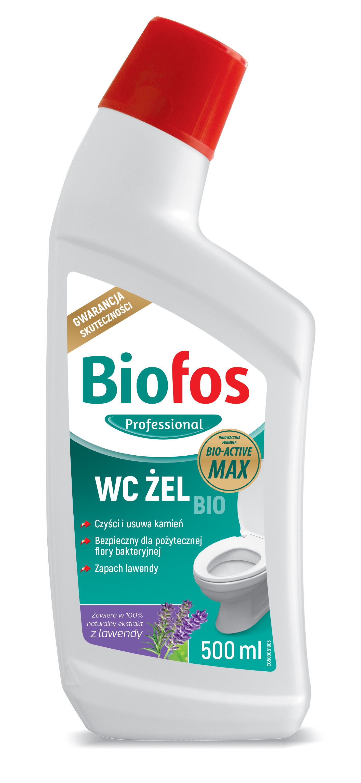ZESTAW BIOFOS PROFESSIONAL (PROSZEK 1KG+ŻEL WC BIO 500ML)