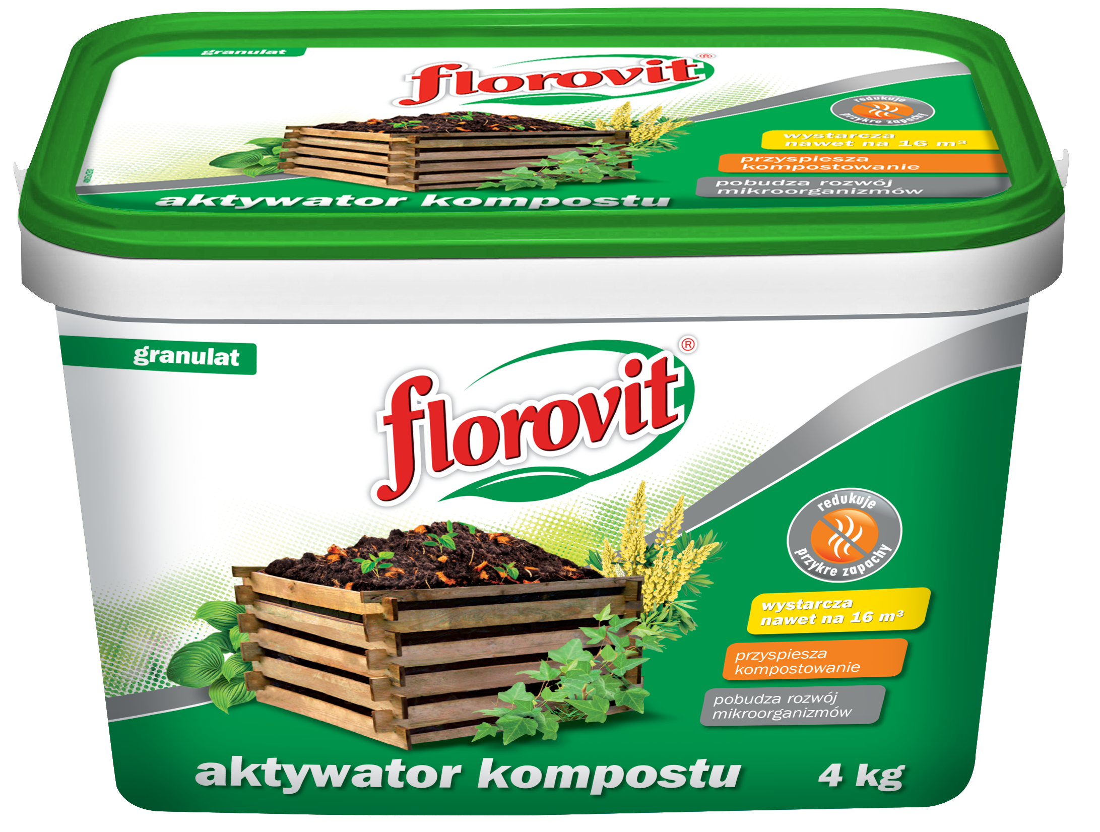 FLOROVIT AKTYWATOR KOMPOSTU 4KG