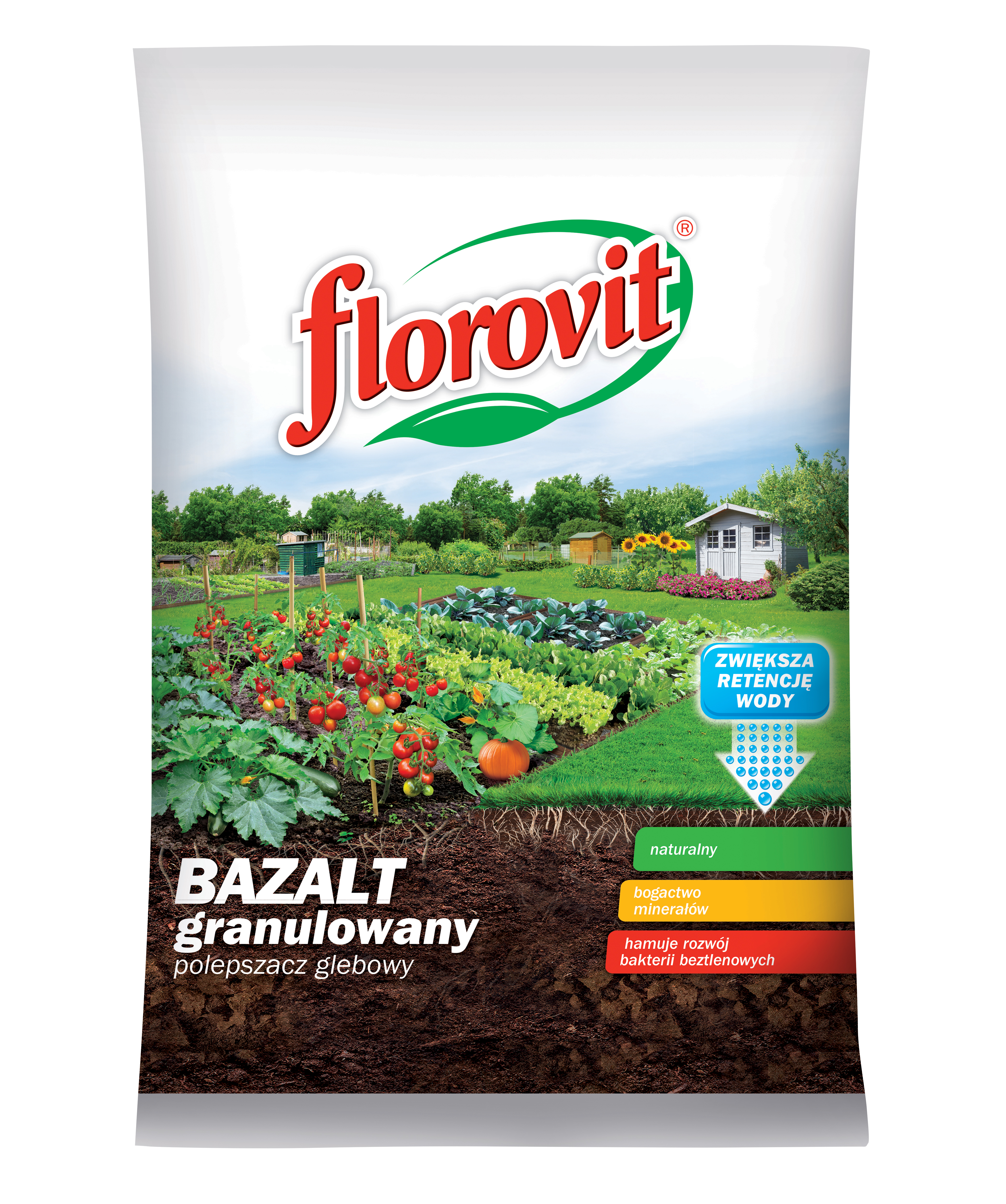FLOROVIT BAZALT GRANULOWANY 25KG