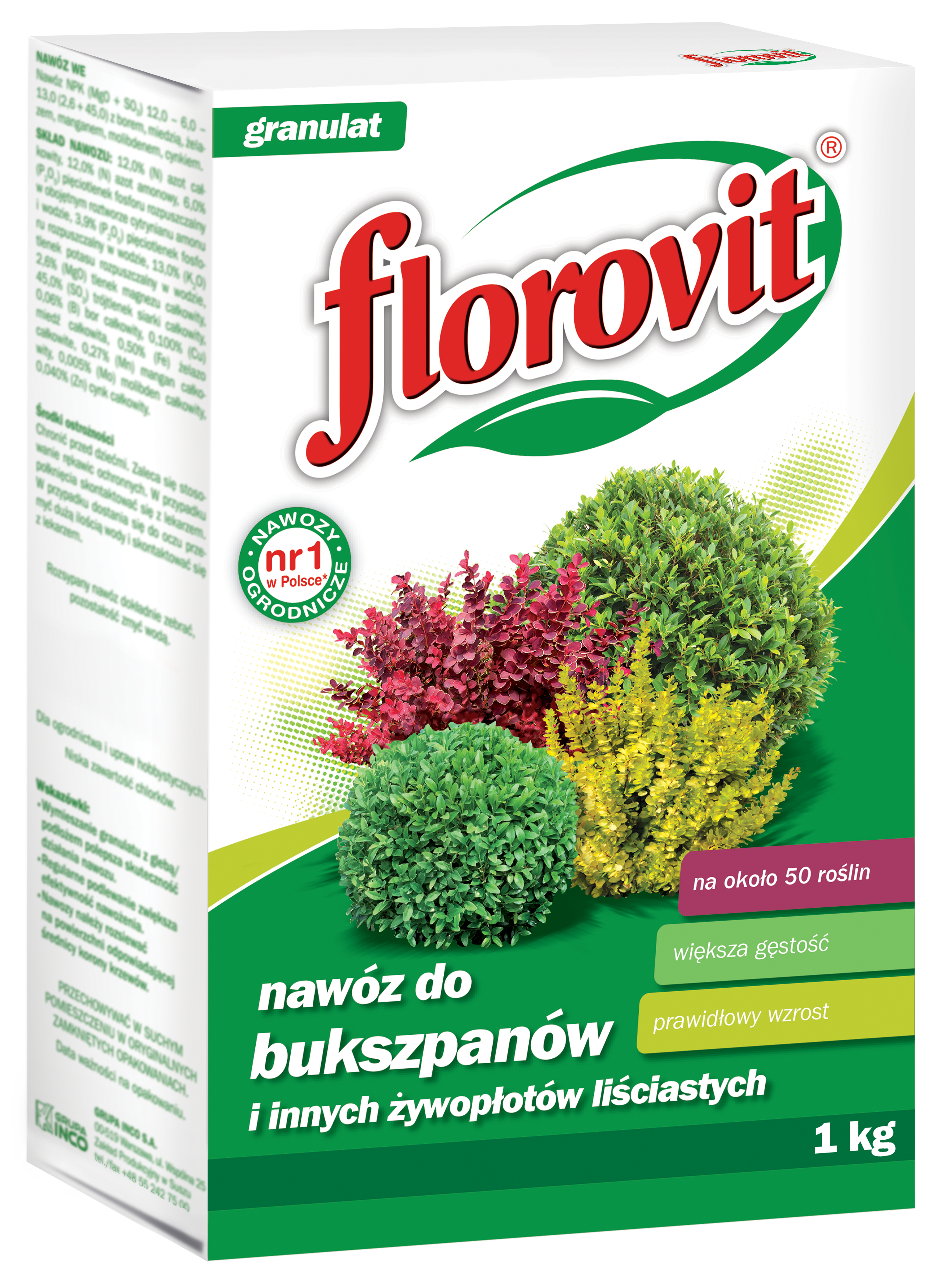 FLOROVIT DO BUKSZPANÓW 1KG
