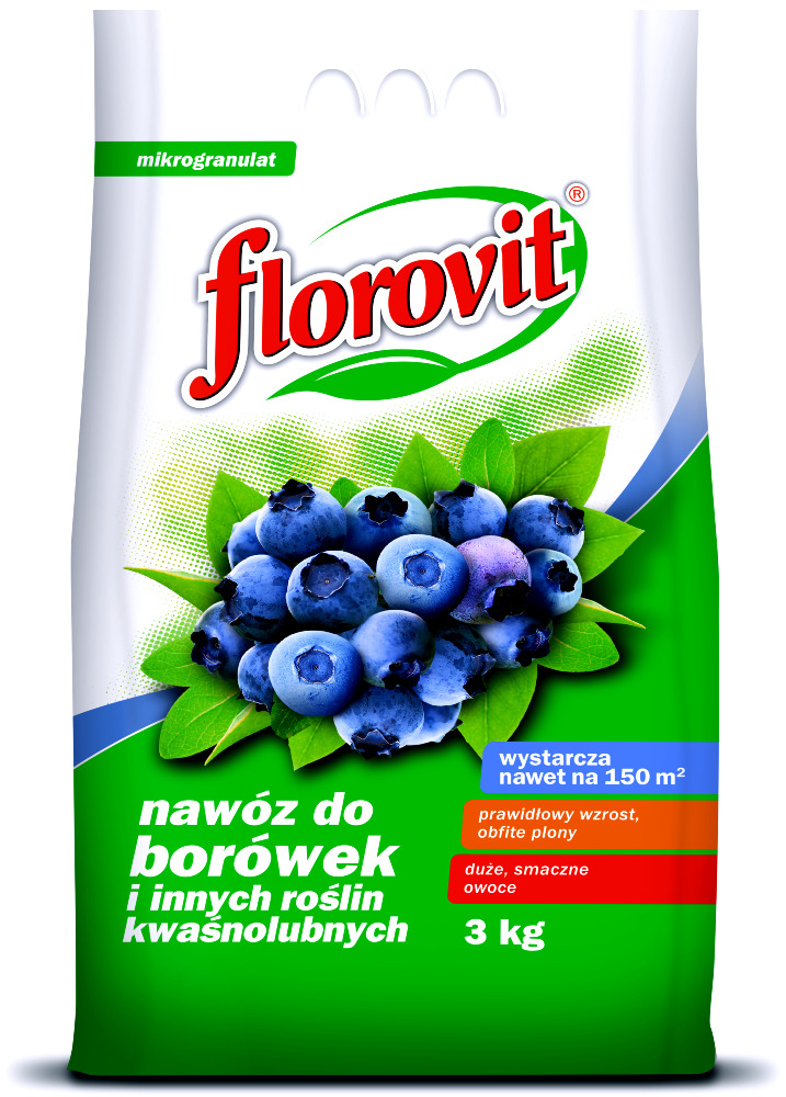 FLOROVIT DO BORÓWKI 3KG