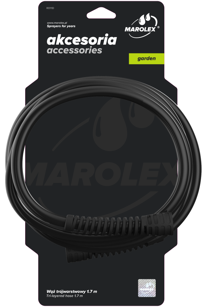 WĄŻ Z NAKRĘTKAMI 170 CM MAROLEX