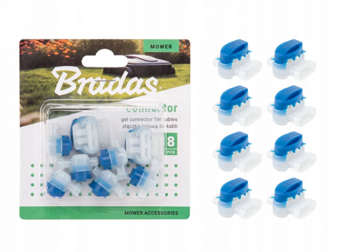 ZŁĄCZKI HYDROŻELOWE DO KABLI (10SZT) CG10/10L BRADAS
