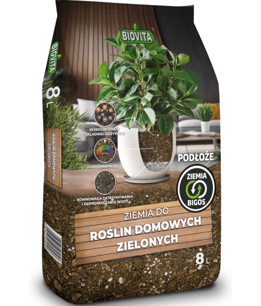 ZIEMIA DO ROŚLIN DOMOWYCH BIGOS 8L BIOVITA
